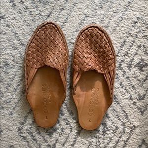 Coconuts by Matisse Brown Woven Sandals